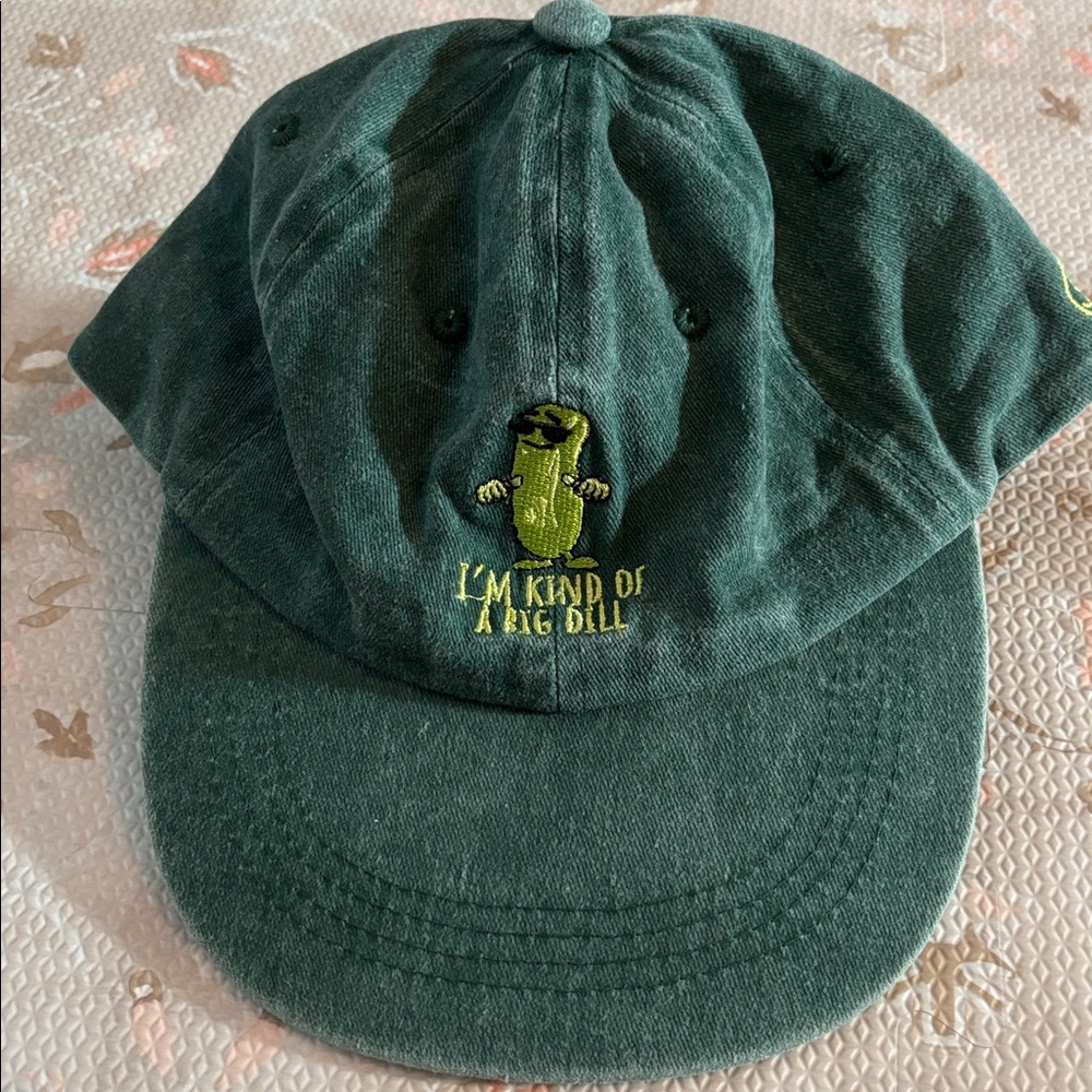Big Dill Hat I'M Kind Of A Big Dill Hat Adjustable Cap